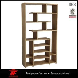 Wooden Storage Bookshelf Bookcase Shaped Bookshelf Design Cabinet