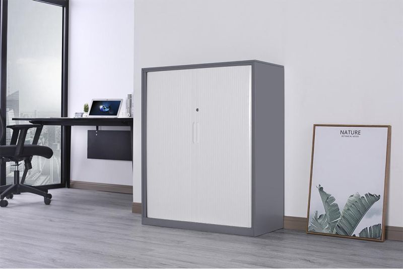 Half Height Tambour Door Steel Filing Cabinet