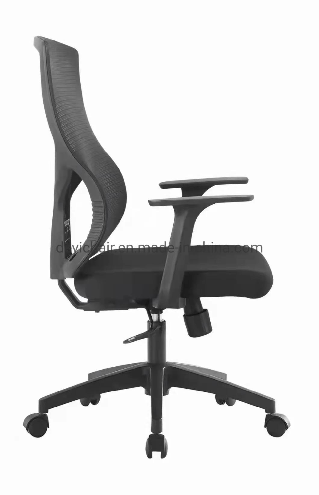 Nylon Base Nylon Castor Class 3 Gas Lift Mesh Upholstery for Back with Fixed Height PP Arms Staff Chair