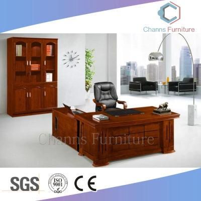 MDF High Quality Wood Furniture Veneer Office Desk (CAS-VA37)