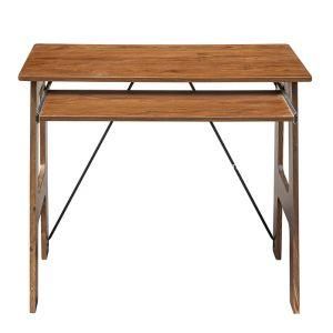 CY026-High Quality Wood Furniture Walnut Color Factory Made Display Table/Desk