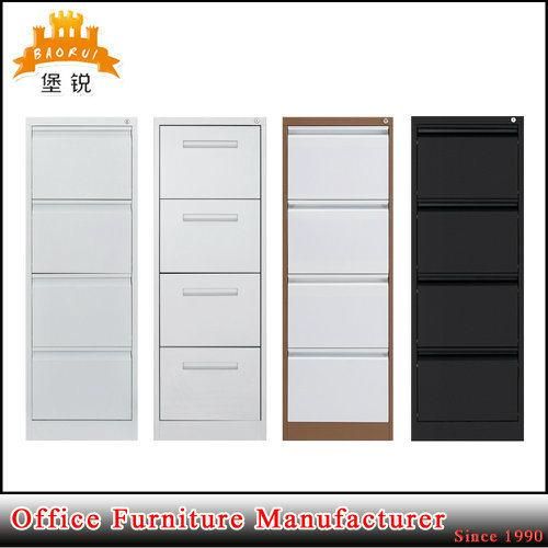 Metal Filing Storage Cabinet Steel Vertical Office File Folder Double Safe Iron Cabinet with Locking Bar