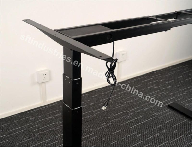 China Control System Electric Height Adjustable Sit Stand Table Frame