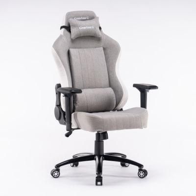 Adjustable Armrest Swivel Gaming Office Chair with Headrest and Lumbar Support