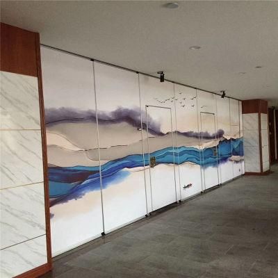 Collapsible Sliding Wall Soundproof Flexible Moving Partition for Office Partition