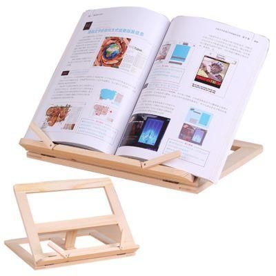 Adjustable Wooden Book Reading Stand Holder