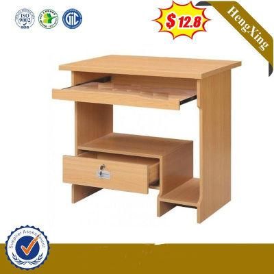 Factory Customized Office Home Wooden Furniture Table Metal Leg Standing Office Computer Desk Study Table