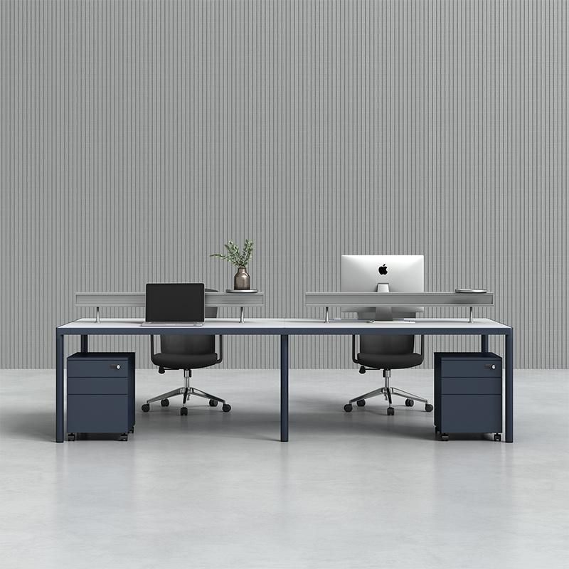 High Quality Modern 4 Person Office Workstation Office Desk Furniture