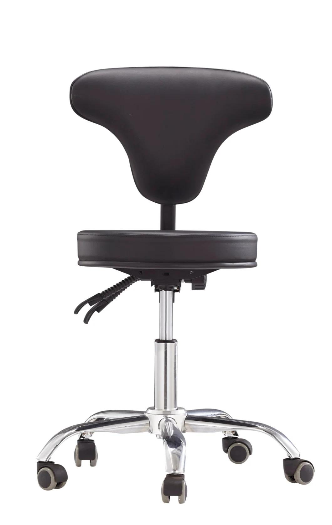 Confortable Round Seat Office Chair with Adjustable Backrest