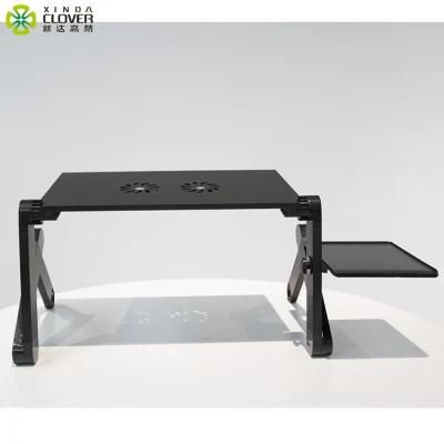 Flexible Foldable Aluminum Laptop Stand Bed Adjustable Laptop Stand