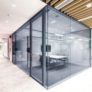 Egood 108 Panoramic Italian Style Double Glazed Partition Wall with 10 to 12mm Tempered Glass