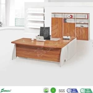 Solid MFC Panel Wood Furniture L Shape Office Executive Wood Table Manager Desk (AB16207)