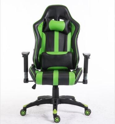 LED Light Office Gaming Chair Made of PU Leather