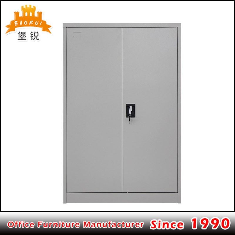 Metal Four Adjustable Shelf Iron Door File Cabinet