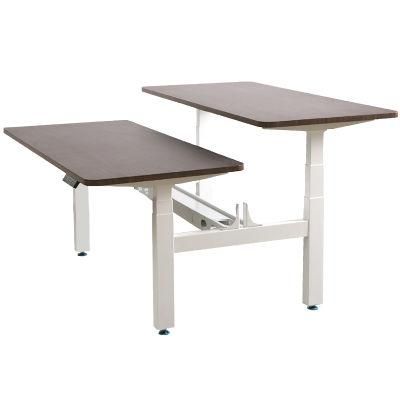 Electric Motors Adjustable Desk Sit to Stand up Office 3 Segments Lifting Column Standing Desk