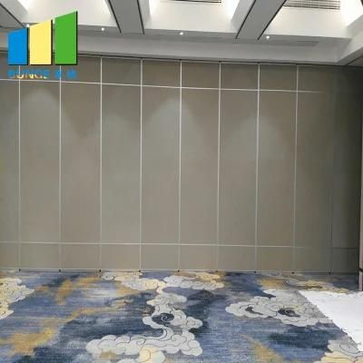 Removable Acoustic Partition Wall Sliding Folding Partition for Banquet
