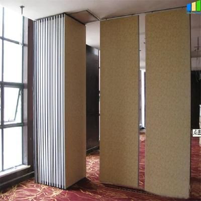 Hotel Functional Hall Decorative Soundprood Operable Movable Partition Wall Price