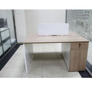 Modern Design Office Desk Workstation White Partition for 2 or More Staff