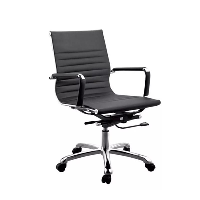 Ergonomic PU Leather Office Chair Comfortable Cushion Swivel Lift Chair