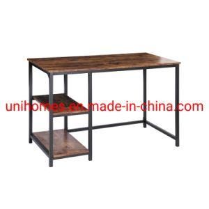 Computer Home Office Desk Small Desk Study Writing Table with Storage Shelves Modern Simple