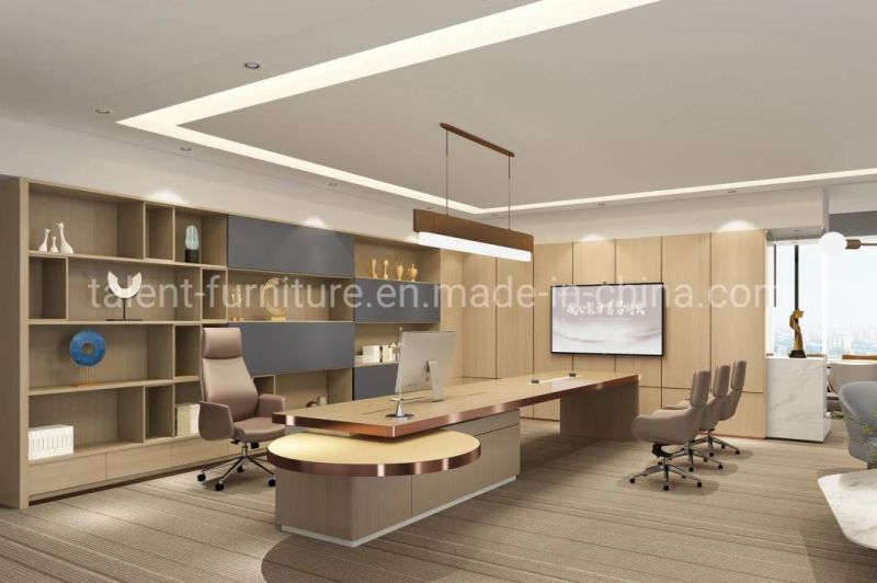 Wooden Furniture Luxury Office Table Executive Desk Modern Design Desk