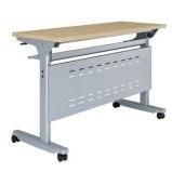 2022 Hot Hot Sale Desk with Wheels Office Meeting Training Folding Study Desk
