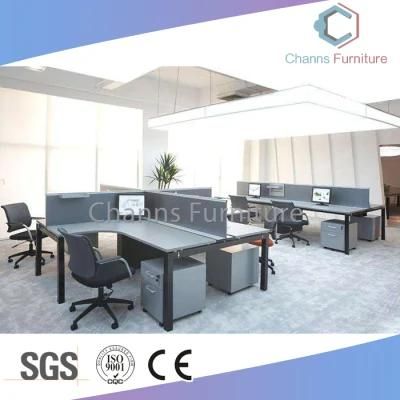 Modern Furniture Grey Cross Office Workstation (CAS-W31444)