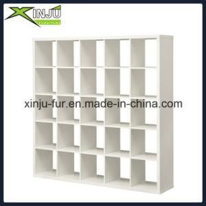 Simple/Easy Assemble Wooden Display Shelf with 25 Cubes