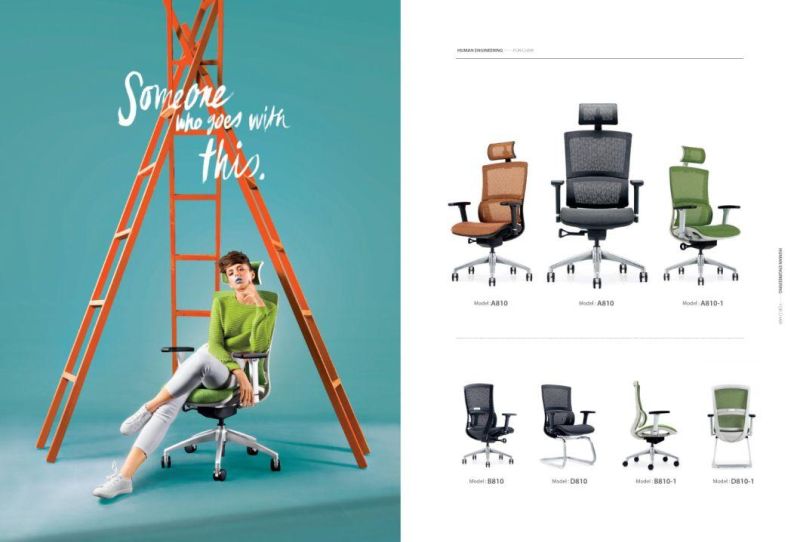 Durable Home Office Furniture Ergonomic Executive Chair Boss Mesh Recliner Computer Chair
