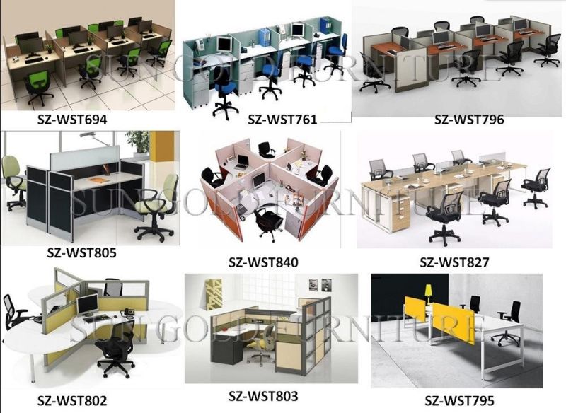 Modern Office Wholesale Furniture 4 Person Office Cubicle