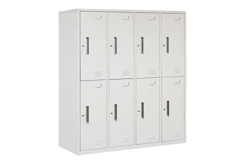 Steel Bedroom Clothing Locker Cabinet with Customized Service Steel Locker