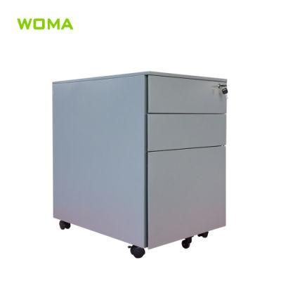 Colorful Mobile Cabinet Office 3 Drawer Filing Cabinet Mobile Pedestal Under Desk