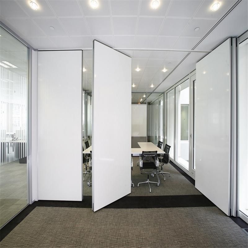 Aluminum Frame Movable Acoustic Factory Banquet Hall Fabric Accordion Partition