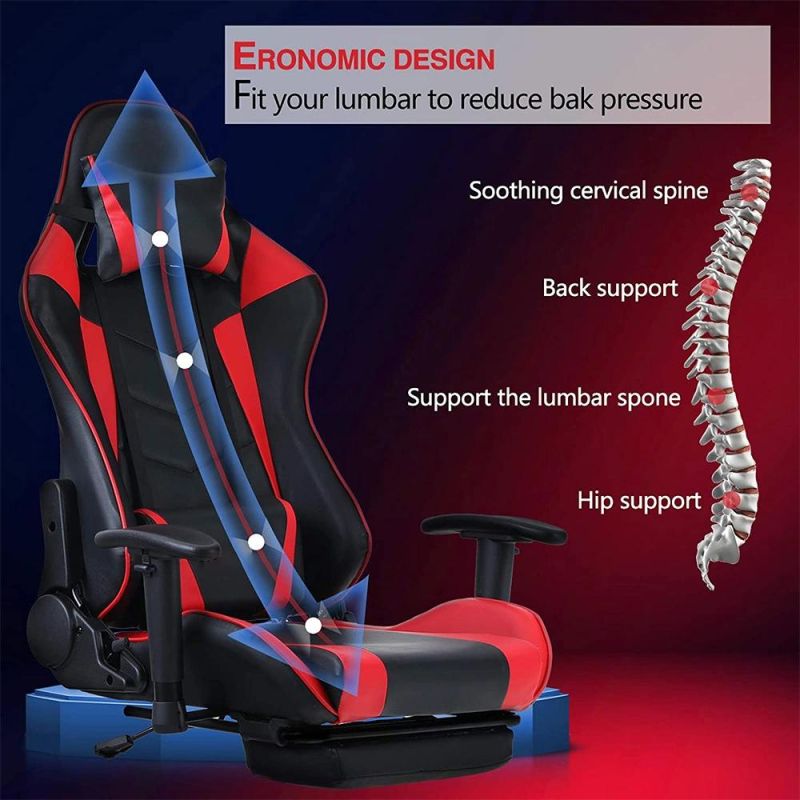 Massage Swivel Gaming Office Ergonomic Racing Chairs