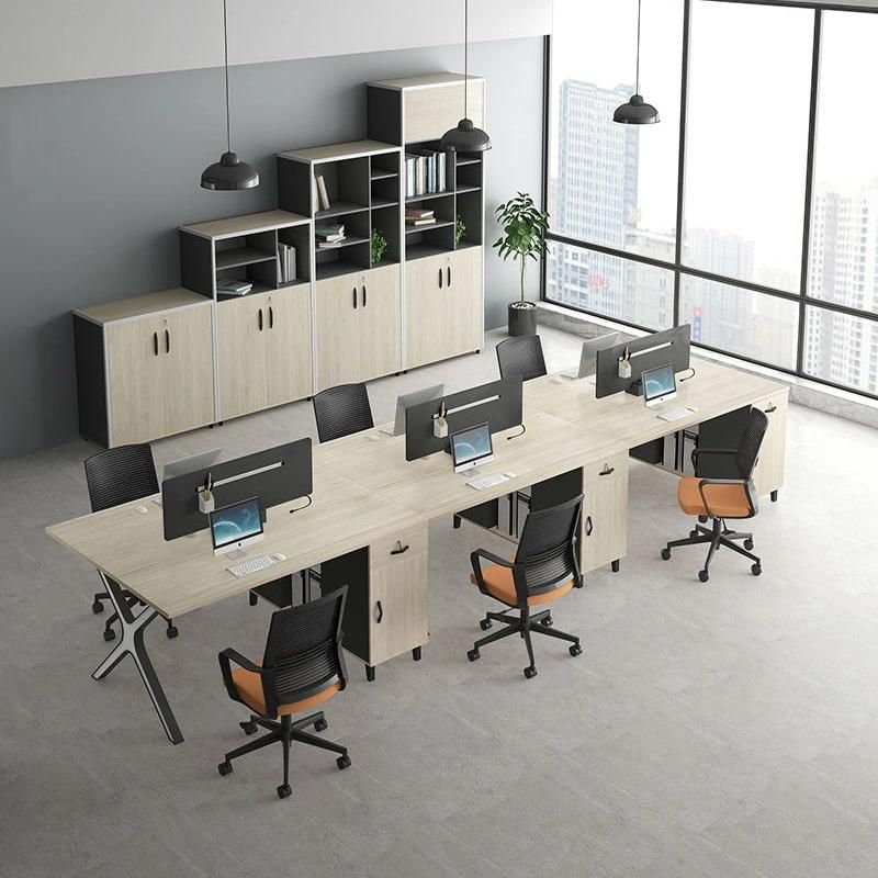 Cheap Price Modern Office Workstation Furniture Wooden Desk