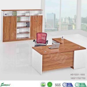 Modern Wood Furniture L Shape Executive Wood Table Manager Office Desk