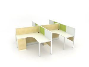 Gcon Company Staff Desk Simple Modern 4-Person Screen Office Workstation