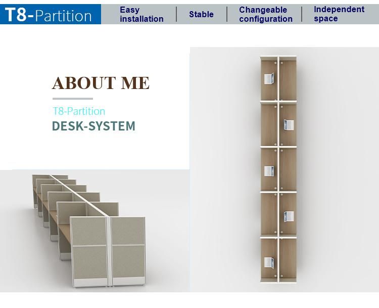 Modern Design Office Partition Call Center Cubicles Simple Office Workstation