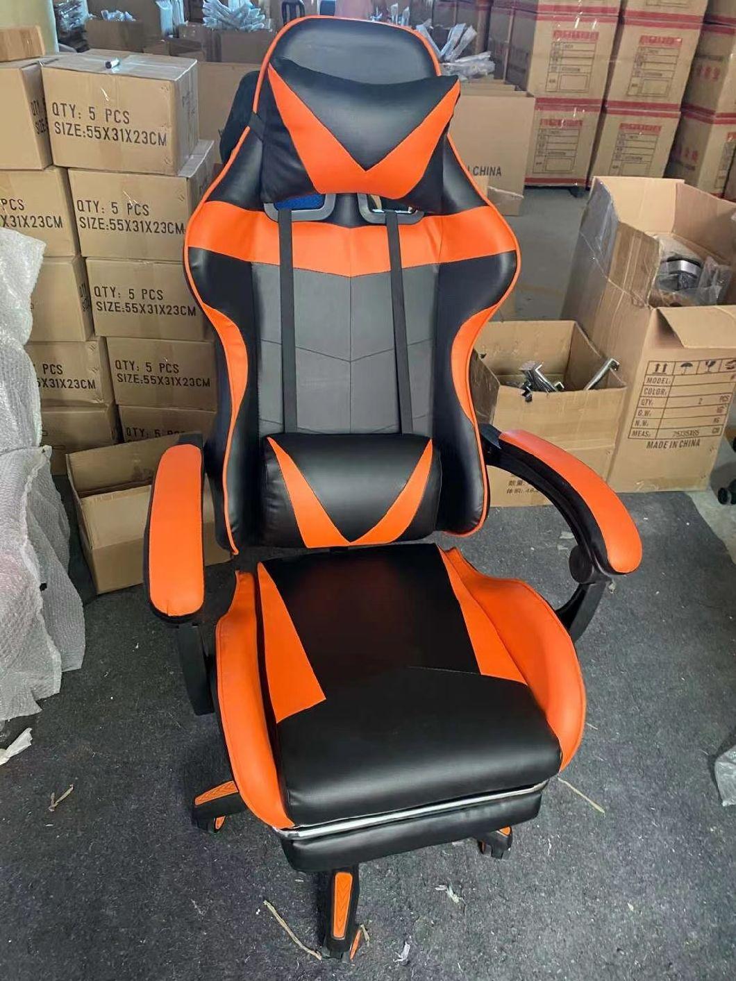 Factory Wholesale Breathable Leather PC Racing Seat Revolving Gaming Chair