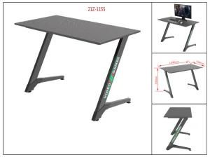 Oneray Modern Furniture Design PC Gaming Computer Desk Custom Computer Gaming Cafe Table with RGB Lights
