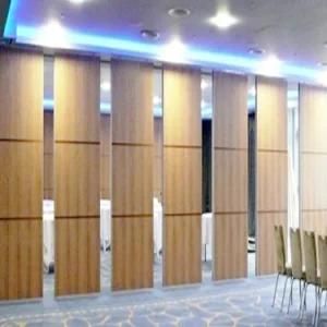 Aluminum Soundproof Movable Partition Wall Separation Accordion Wall Room Divider for Hotel