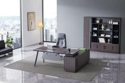 Yifa New Modern Office Furniture Latest Office Desk Workstation Table Designs MDF CEO Executive Desk Manager L Shaped Office Table