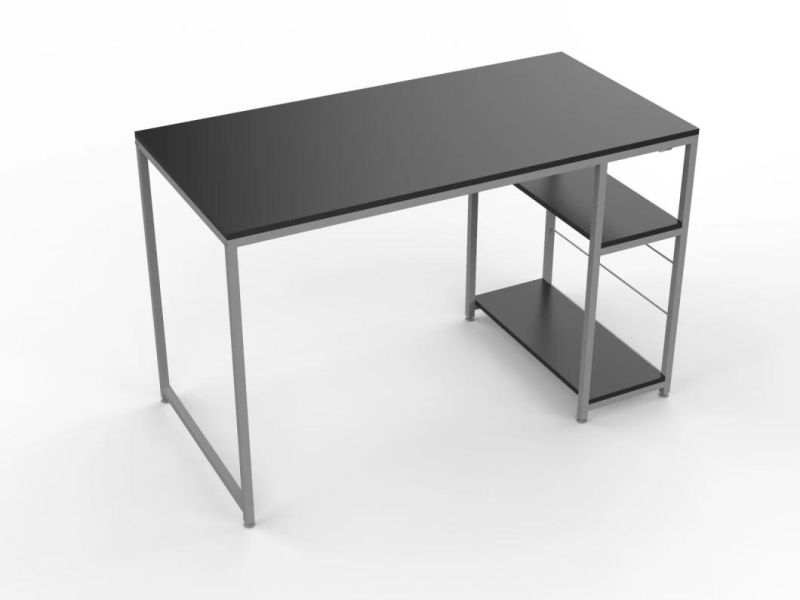 New Product Simple Modren Steel-Wood Home Office Computer Desk