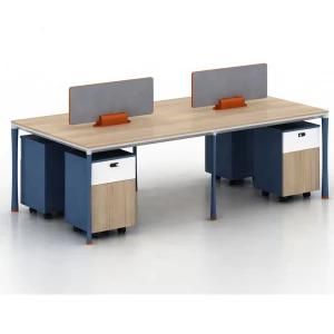 Standard Size Modular Desk System Metal Legs Office Table
