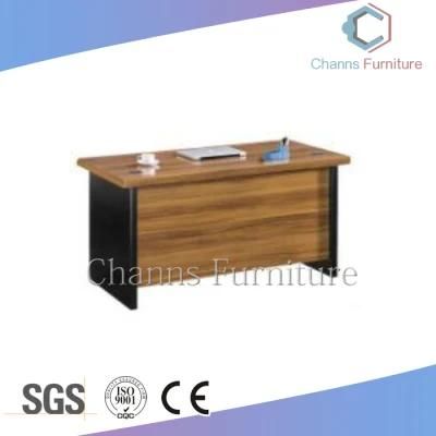 Teak 1.6m Office Furniture Paper Veneer Project Desk (CAS-VA48)