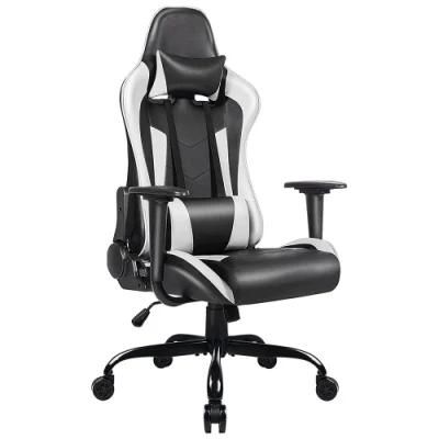 Black White Home Office Chair Height Adjustable