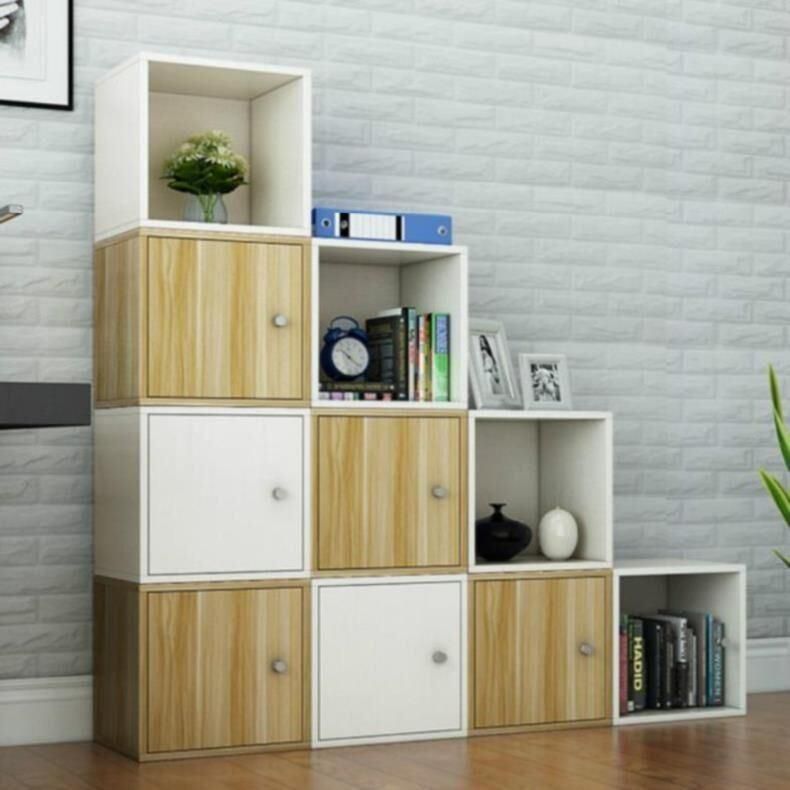 Household Multifunctional Sorage Cabinet Simple Free Combination Lattice Cabinet