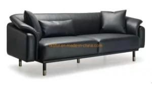 Black/Blue Armchair for Interior Decor with Coffee Table