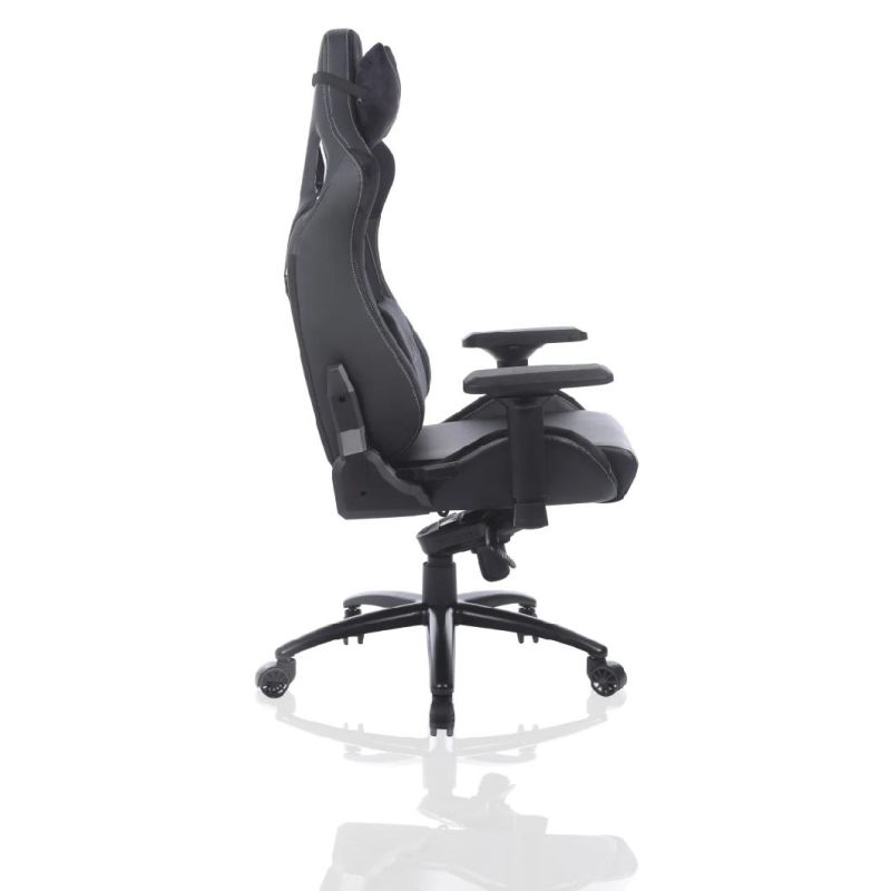 High-End PU Upholstery 4D Arm Frog Mechanism Gaming Racer Chair