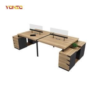 High Quality 4 Person Office Workstation